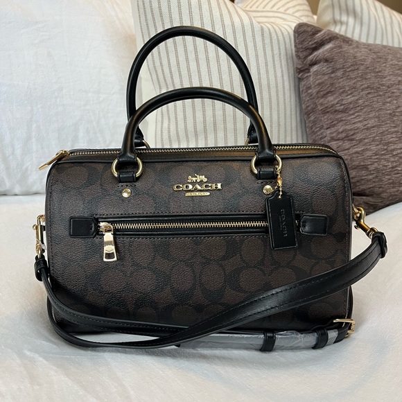 BNWT Coach Rowan Satchel - Picture 1 of 9